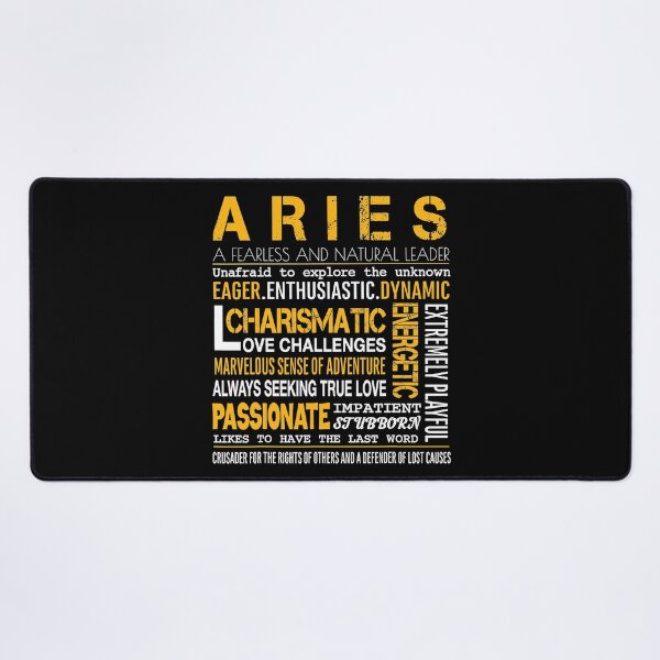 Item preview, Aries Passionate Energetic designed and sold by RaymondPurves.