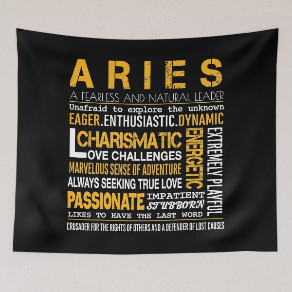 Item preview, Aries Passionate Energetic designed and sold by RaymondPurves.