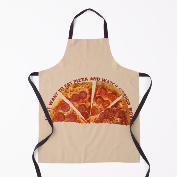 Item preview, I Just Want To Eat Pizza And Watch Horror Movies designed and sold by Phantasmal-2-do.
