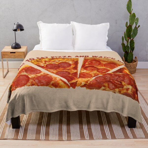 Item preview, I Just Want To Eat Pizza And Watch Horror Movies designed and sold by Phantasmal-2-do.