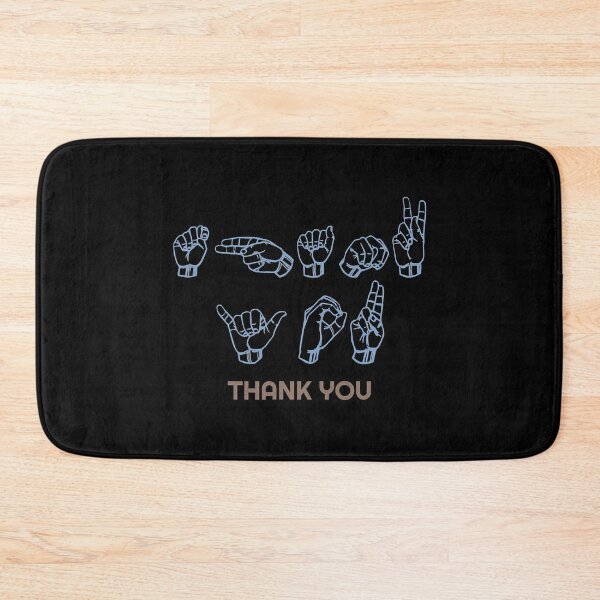 Aperçu de l'œuvre ASL American Sign Language Merci créée et vendue par RaymondPurves.
