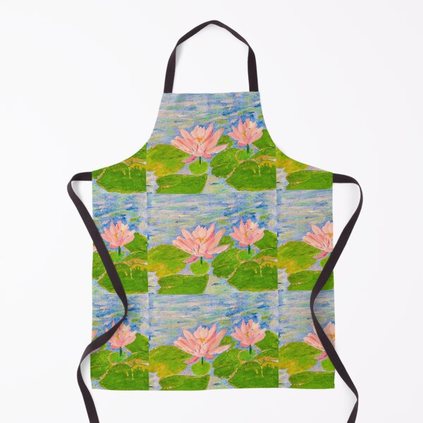 Item preview, Pink lilies pond designed and sold by Ruth Breen Artwork .
