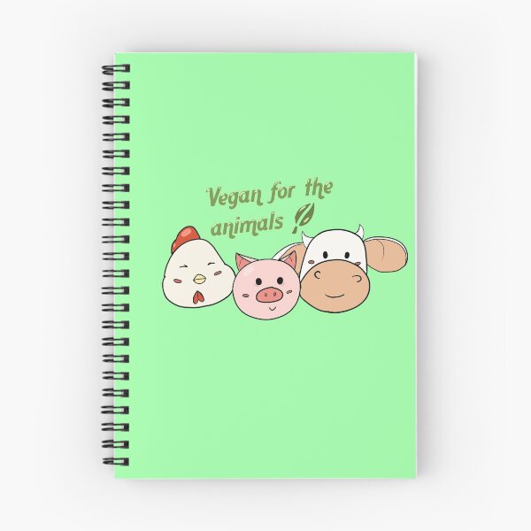 Item preview, Vegan for the animals! designed and sold by leopardgecko7.
