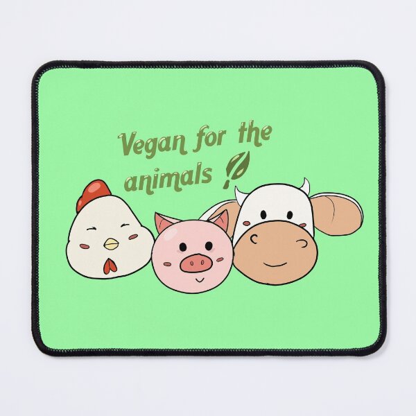 Item preview, Vegan for the animals! designed and sold by leopardgecko7.