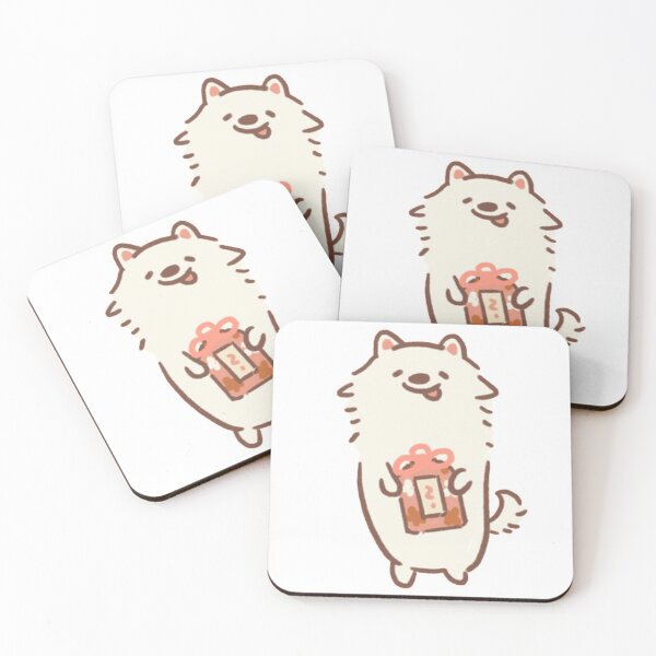 Item preview, Praying Samoyed designed and sold by GnatDesigns.