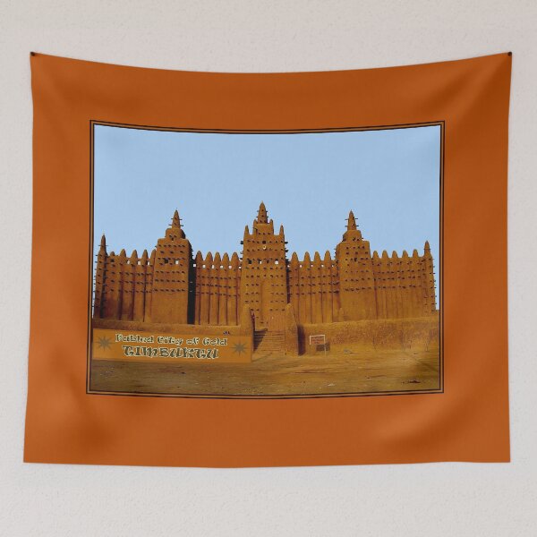 Item preview, TIMBUKTU : Vintage City of Gold Tourism Advertising Print designed and sold by posterbobs.