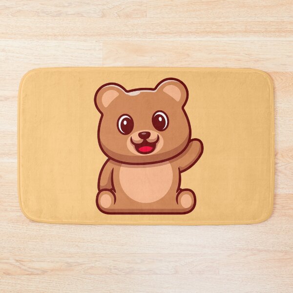 Item preview, Milk and Mocha bears | Mocha waving at you  designed and sold by Giovanni's  Brown Quotes.