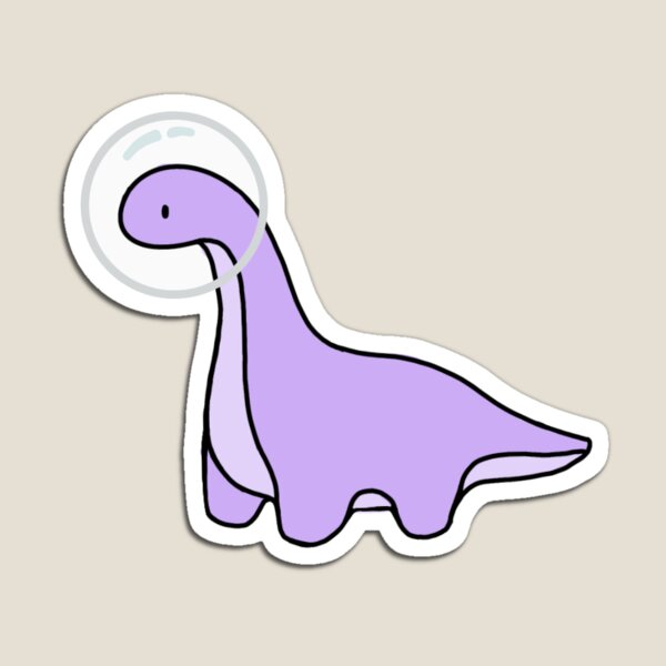 Astronaut Dinosaur Sticker Pack Pattern Sticker for Sale by bassoongirl123