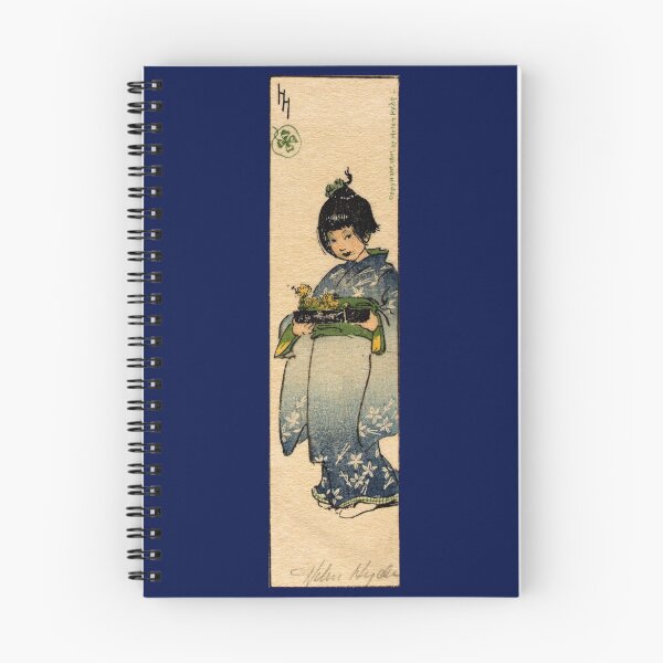 Item preview, Girl In Blue Kimono designed and sold by RapTops.