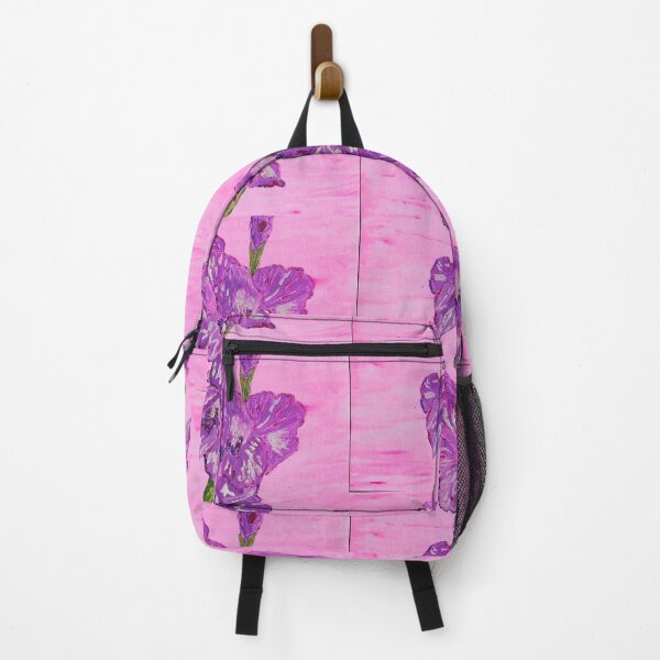 Item preview, Purple Gladiolus on pink designed and sold by Ruth Breen Artwork .