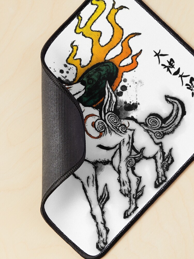 Okamiden Mousepad Chibiterasu Mousepad Amaterasu Okami 