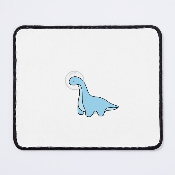 Item preview, Light Blue Astronaut Dinosaur Brontosaurus Brachiosaurus designed and sold by bassoongirl123.