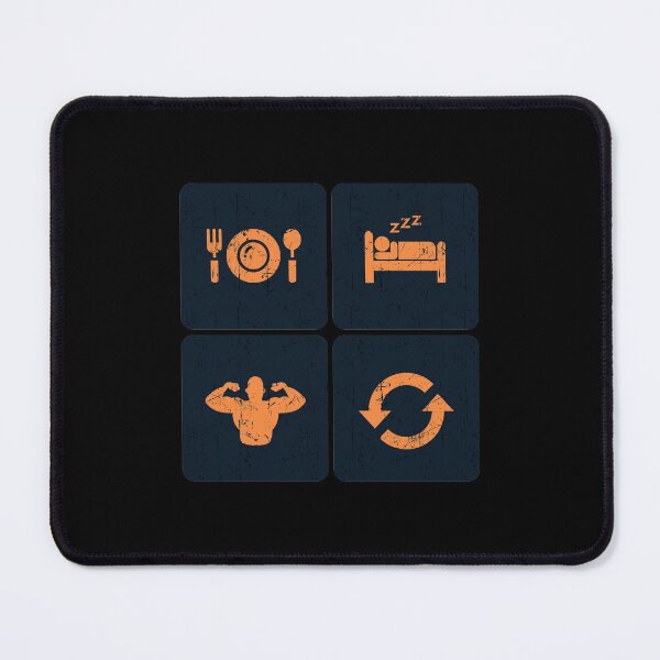 Item preview, eat sleep dominate repeat in box designed and sold by hppkoala_am.