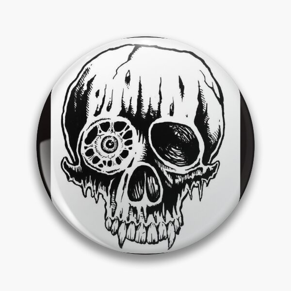Item preview, Skull Head designed and sold by LuizHMStore.