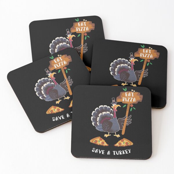Item preview, Thanksgiving Eat Pizza Save a Turkey designed and sold by Betsytiptoe.