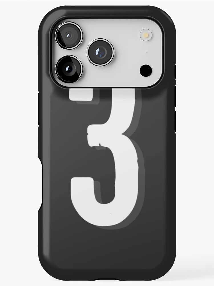Thumbnail 1 of 4, iPhone Case, Number three designed and sold by Rayner21.