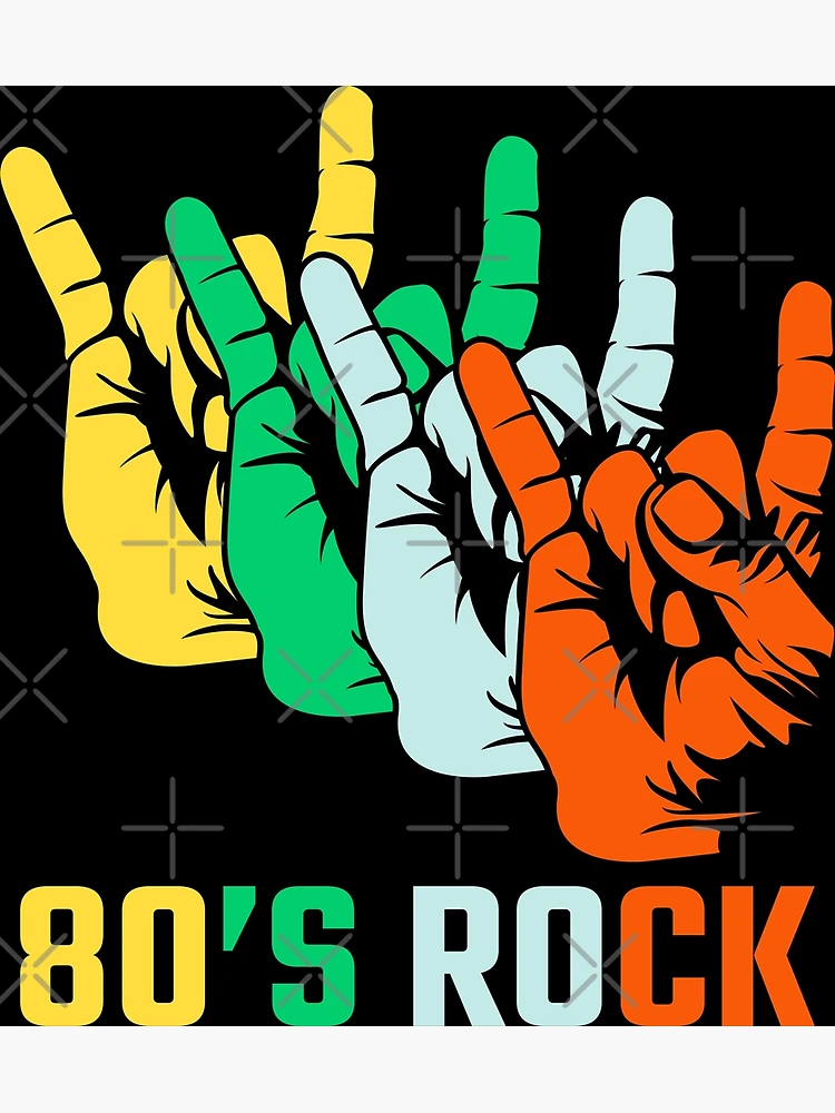 80s Music Rock Pins Poster by Jt PhotoDesign - Pixels Merch