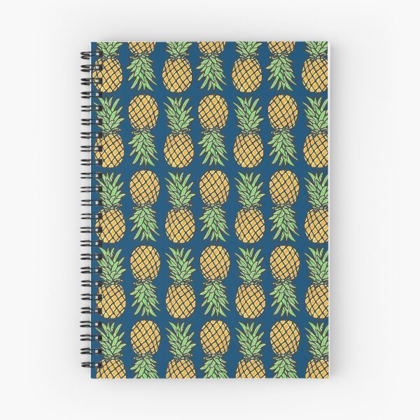Item preview, pineapple "buen orden" on dark blue designed and sold by Soramame.