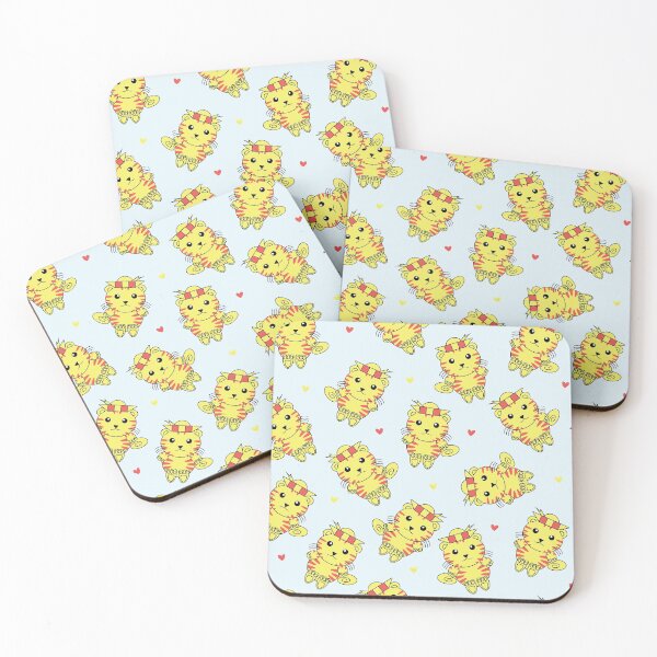 Item preview, comic cats cute kids pattern designed and sold by Lovely-Patterns.