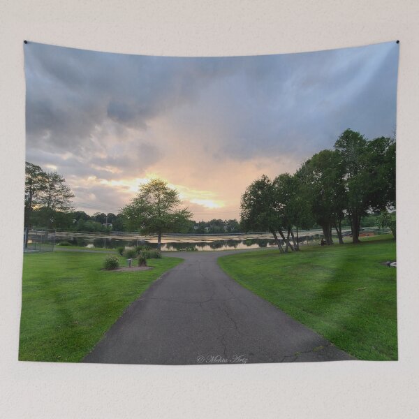 Item preview, Summer Inspirations - Beautiful Sunset by the Lake designed and sold by mehtaartz.