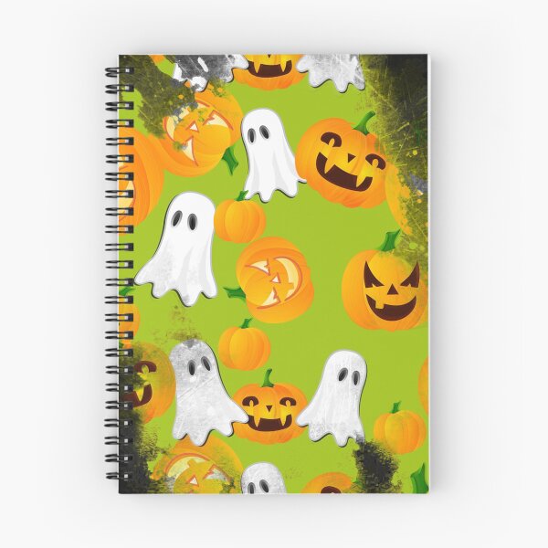 Item preview, Pumpkin and ghost pattern designed and sold by omaeth303.