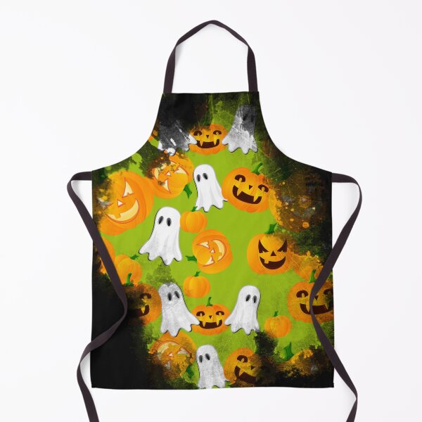 Item preview, Pumpkin and ghost pattern designed and sold by omaeth303.