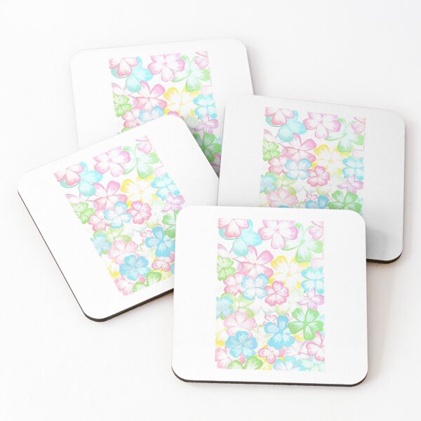 Item preview, pastel floral hawaiian designed and sold by sarasdesignz.