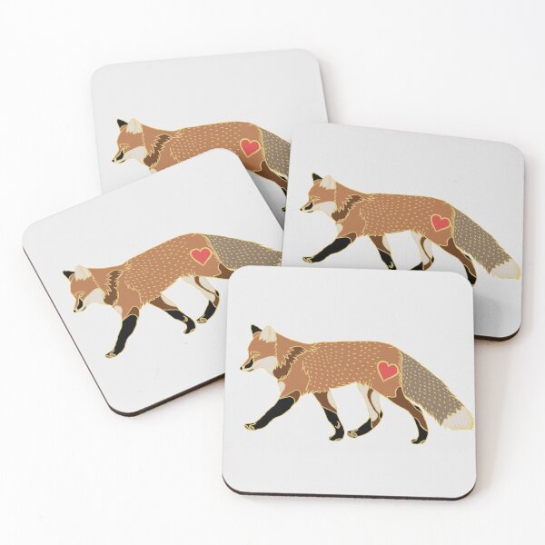 Item preview, Fox Heart Red designed and sold by Ashley Gagnon.