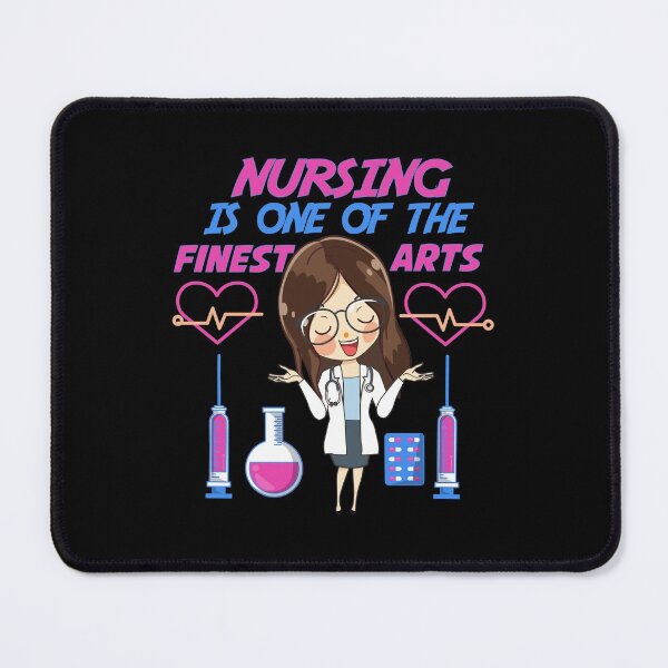 Item preview, Nursing is one of the finest arts, DNP in progress, nursing is a work of heart, nurse appreciation, Florence Nightingale designed and sold by 732Studio.