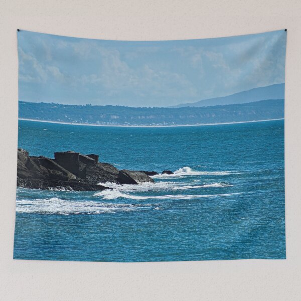 Item preview, Landscape Rocks Hills River Tagus Estuary designed and sold by worldways.