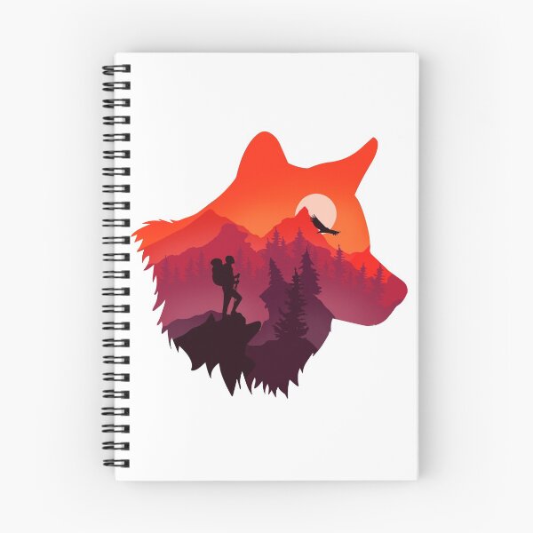 Item preview, wolves and beautiful nature designed and sold by landscapeworlds.