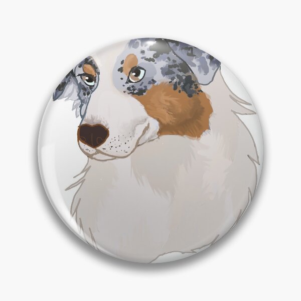 Item preview, yes I Herd you Blue merle Australian shepherd designed and sold by Blaspur.