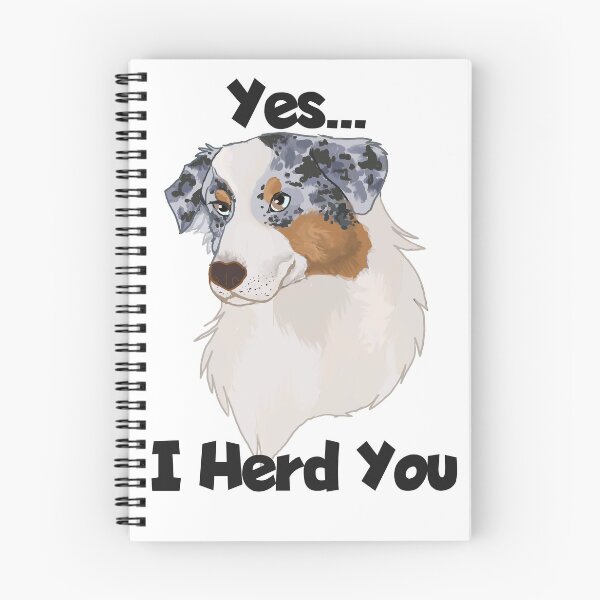 Artikelvorschau, ja ich treibe dich Blue Merle Australian Shepherd entworfen und verkauft von Blaspur.