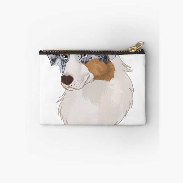 Item preview, yes I Herd you Blue merle Australian shepherd designed and sold by Blaspur.