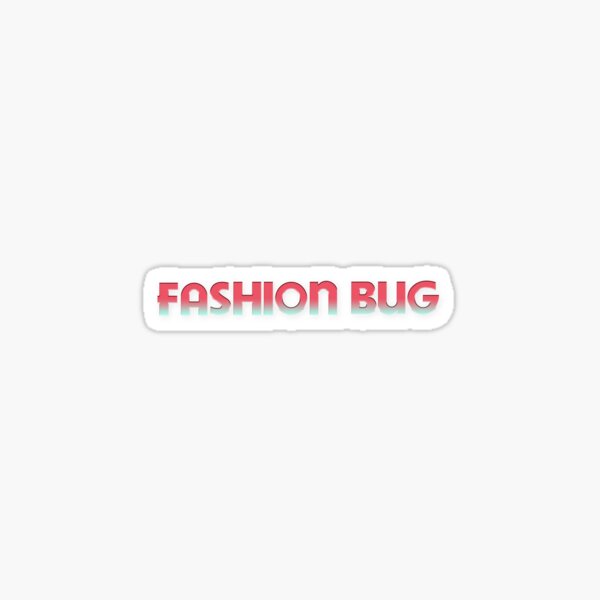 Fashion Bug - Defunct Store from the 80s and 90s Sticker for Sale