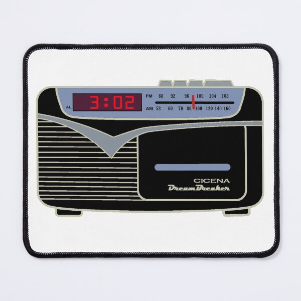 Item preview, Hand Drawn Vintage Radio black designed and sold by mrtraz.