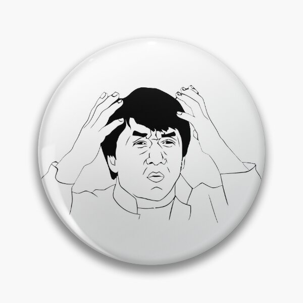 Item preview, Jackie Chan Face Meme designed and sold by Meme Economy.