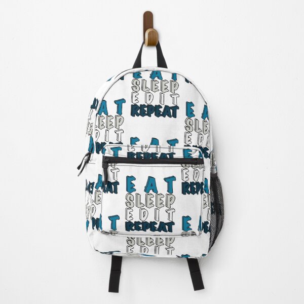 Item preview, Eat Sleep Edit Repeat designed and sold by Dinashop.
