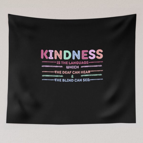 Item preview, KINDNESS is the language designed and sold by Sun Sand & Sea Art.