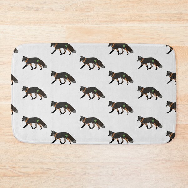 Item preview, Fox Heart Green designed and sold by Ashley Gagnon.