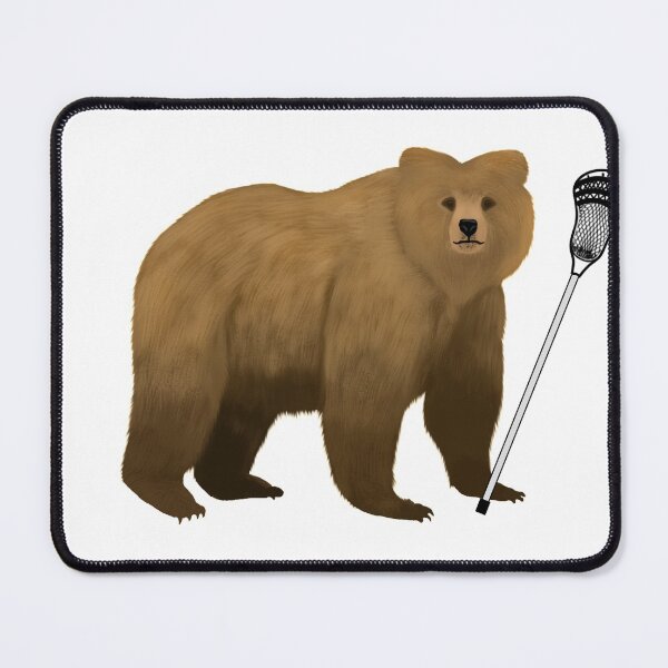 Item preview, Lacrosse Bear designed and sold by cmd-art.