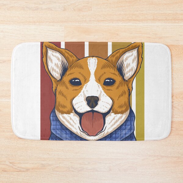 Item preview, Artistic Colorful Corgi Dog designed and sold by urban-color.
