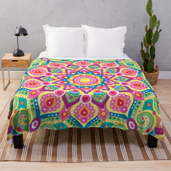 Item preview, Colorful Psychedelic Mandala Art by Thaneeya McArdle designed and sold by Thaneeya McArdle.