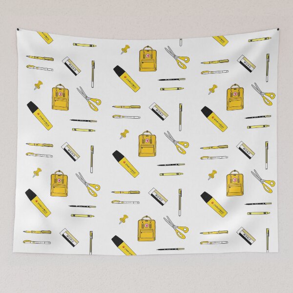 Item preview, Back to school supplies yellow pack designed and sold by EclipseInFlames.