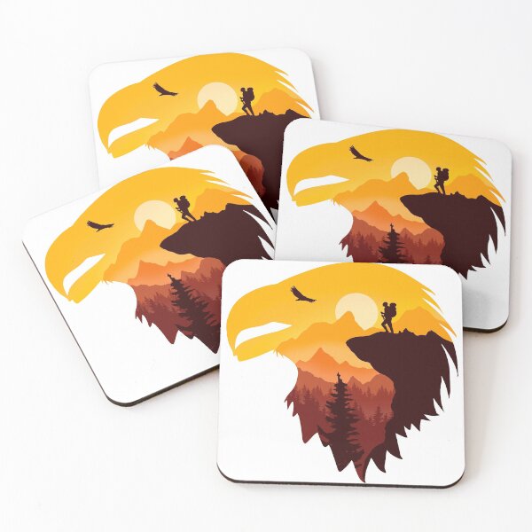 Item preview, Eagles and beautiful landscape designed and sold by landscapeworlds.