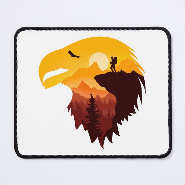 Item preview, Eagles and beautiful landscape designed and sold by landscapeworlds.