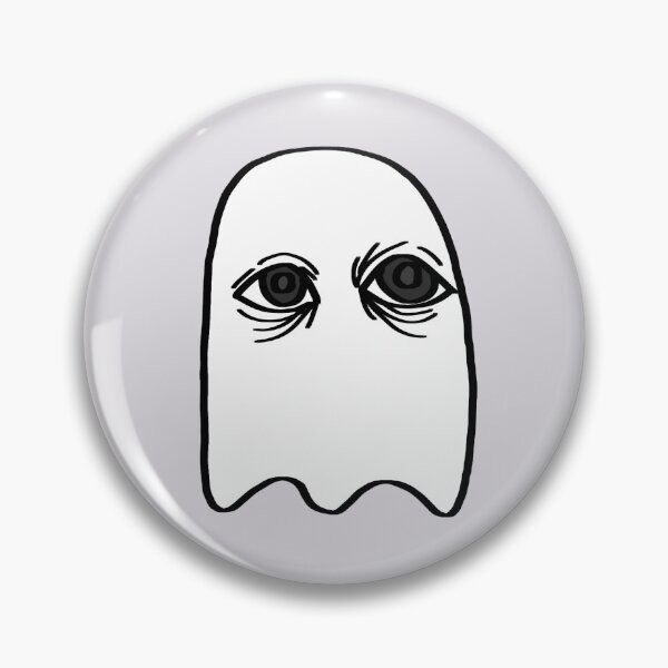 Item preview, tired ghost designed and sold by MoldyTeabag.