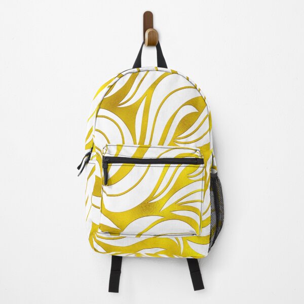 Item preview, Modern, elegant, abstract, waves, white and gold designed and sold by Svitac.