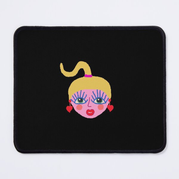 Item preview, Cute Girl Face Illustration designed and sold by mythandframe.