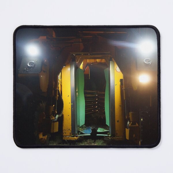 Grape Harvester - Magpie Springs - Adelaide Hills Wine Region - Fleurieu Peninsula - Winery Mouse Pad